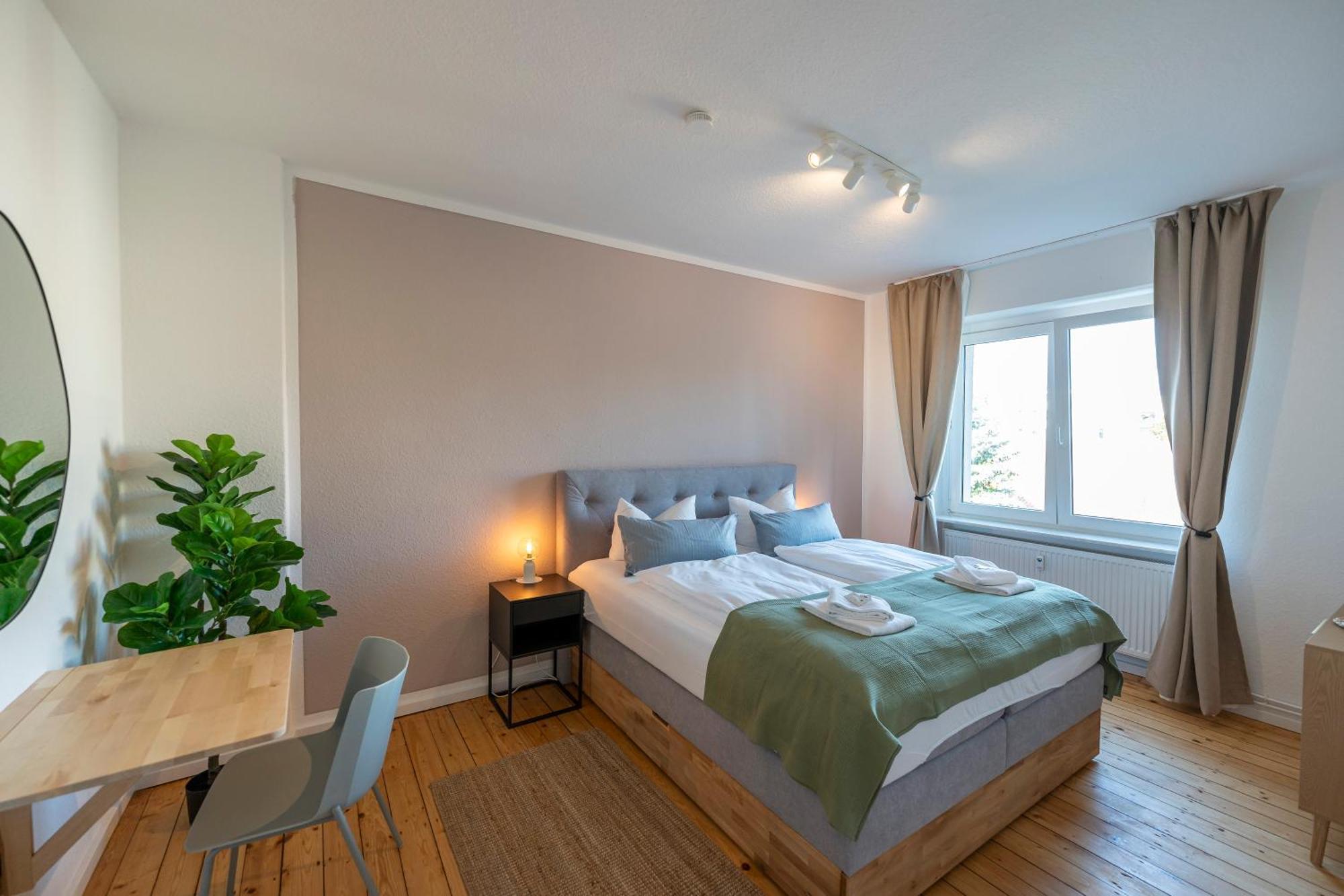Rr - Central Apartment 80Qm - Balcony - Washer Magdeburg Exterior foto